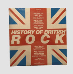 British Rock Vol. One CS-001 Stereo Creative Sounds Vintage 1982 LP Vinyl New