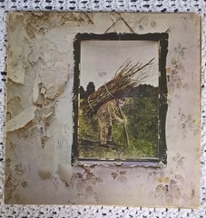 Classic Rock ’70s (4) LP Lot: LED ZEPPELIN IV, Fleetwood Mac, Alice Cooper, KISS