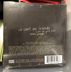Ariana Grande 7″ Clear Vinyl Single we can’t be friends (wait for your love) New