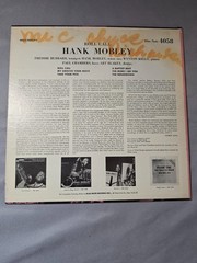 Hank Mobley Roll Call Blue Note 4058 Orig Mono DG RVG Ear 47 West 63rd Jazz LP