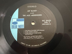 Art Blakey & Jazz Messengers Blue Note 84003 LP “Moanin” Lee Morgan RVG VG++