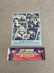 Heated Rivalry Original Soundtrack Icy Inferno & Promo Poster & Bumper Sticker