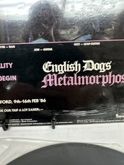 English Dogs: Metalmorphosis – 1986 Vinyl LP 1st Press Thrash (VG+) “CLEAN”