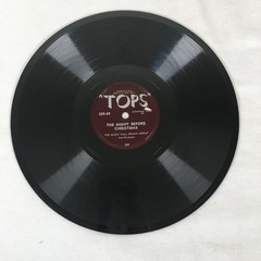 Vtg Tops for Tots Records Frosty the Snowman & The Night Before Christmas 78 RPM