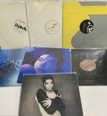 Lot Of 7 Bjork Official 12” Vinyl Releases 1993-2002 One Little Indian Elektra