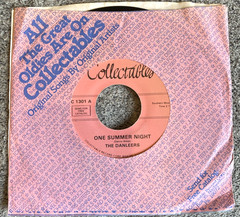 45RPM-THE DANLEERS-ONE SUMMER NIGHT/WHEELIN AND A-DEALIN- MINT LOOKS UNPLAYED