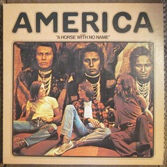 America – America vinyl LP (BS 2576) 1971 WB reissue “A Horse With No Name” NM