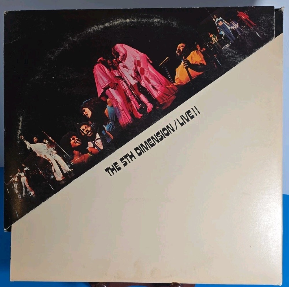 The 5th Dimension Live Double Vinyl LP Bell Records 1971 Funk And Soul Gatefold