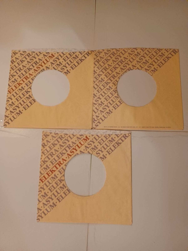 ELEKTRA – ASYLUM (3) original company sleeves, nice shape