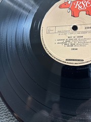 Cream-Best of Cream-LP vinyl-RSO 2394-131 UK re issue 1977 Nr mint/Exc cover