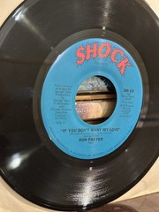Baltimore – Ron Preyer 45 7″ | Shock Records Blue Label Soul Funk R&B VG+++