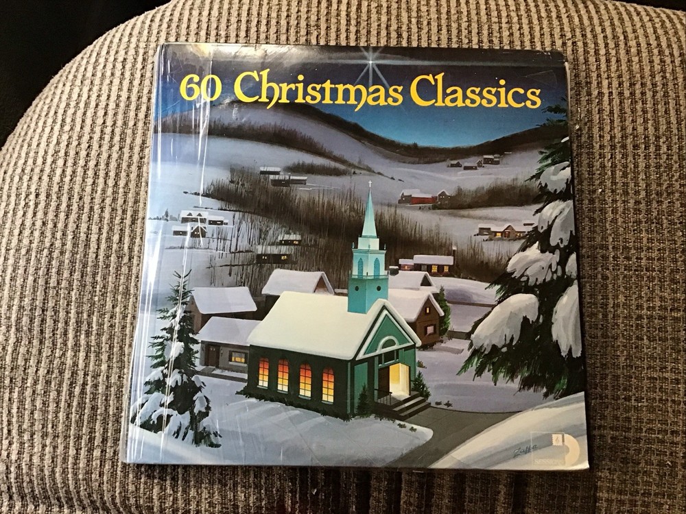 SESSIONS PRESENTS 60 CHRISTMAS CLASSICS 4-LP SET OOP WESTWOOD PRINT VINTAGE