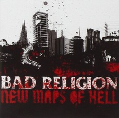 Bad Religion-New Maps of Hell LP Red w/Black Swirl Vinyl Rancid Nofx New Sealed