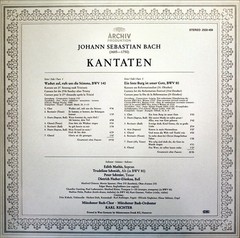 Johann Sebastian Bach, Edith Mathis ∙ Trudeliese Schmidt, Peter Schreier ∙ D