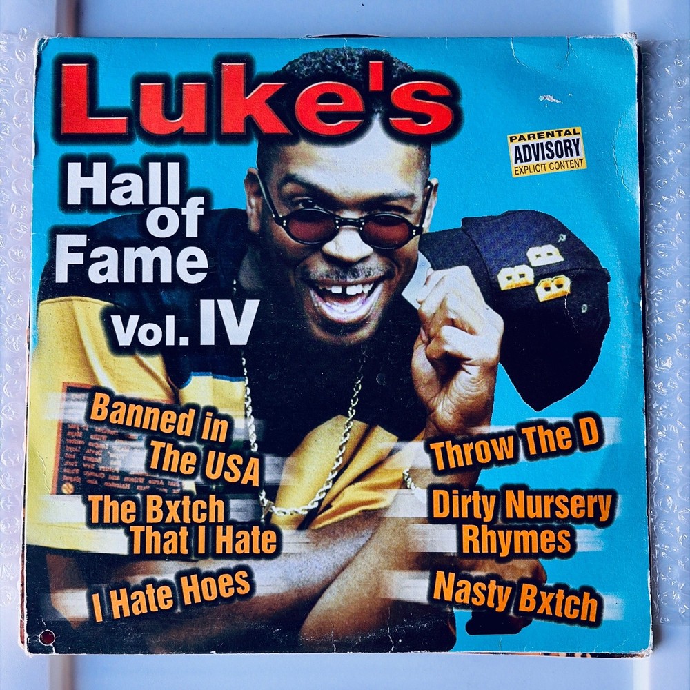 Luke’s Hall of Fame Vol. IV 2LP 1996 Hip Hop PARENTAL ADVISORY EXPLICIT CONTENT