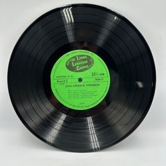Childrens Living French 40-Lesson 33 1/3 RPM Records With Books