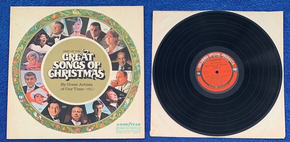Best Of the Great Songs of Christmas 1970 Vinyl LP Near Mint! Condition CSS 1478