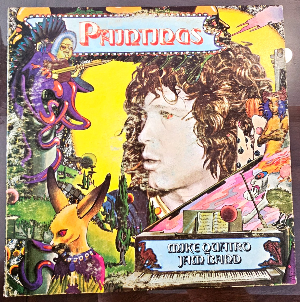 Mike [Michael] Quatro Jam Band – Paintings (STEREO 3011) 1972 Vinyl LP Record