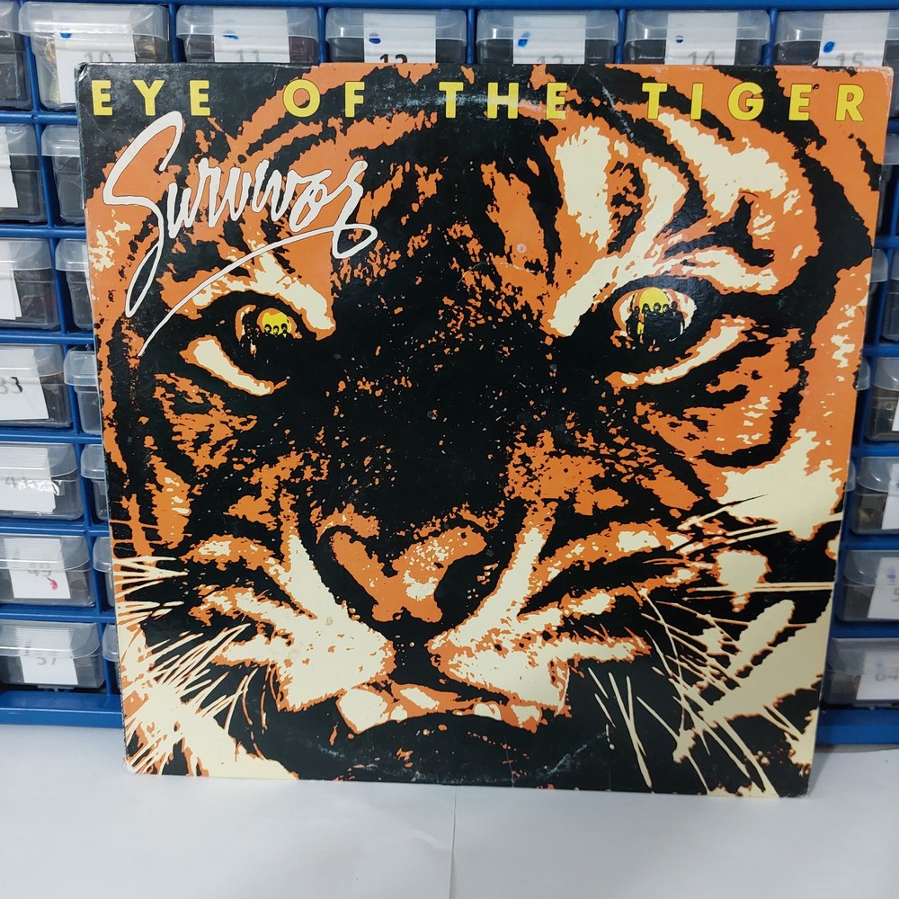 Survivor Eye of the Tiger 1982 Scotti Brothers Records Rock Pop Vintage Vinyl LP