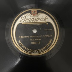 Mint 1920s Christmas 78 Rpm Record Santa Claus Hides In Phonograph Archive