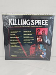 Killing Spree Horror Motion Picture Soundtrack Terror Vision Red Vinyl LP MINT