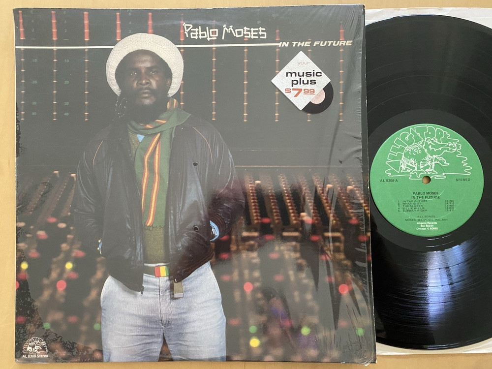 PABLO MOSES- IN THE FUTURE 1983 VINYL 1ST PRESS ALLIGATOR ROOTS REGGAE SHRINK NM