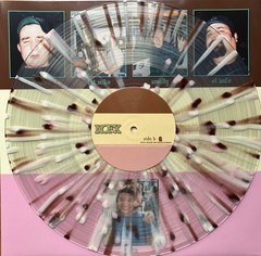 NOFX So Long & Thanks For All Shoes CLEAR w WHITE PINK BROWN SPLATTER Vinyl NEW