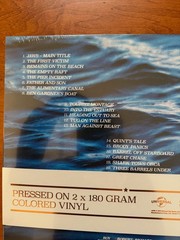 JAWS – OST – 2-LP BLOOD & WATER VINYL – 50TH ANNIVERSARY – JOHN WILLIAMS – NEW!