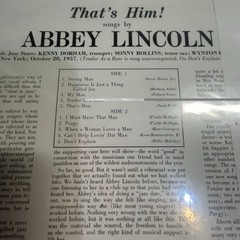 ABBEY LINCOLN ~ That s Him ~ SEALED LP!!! JAPAN IMPORT!!! SONNY ROLLINS! JAZZ NM