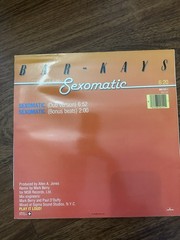 BAR-KAYS – SEXOMATIC 12″ Vinyl – 1984 Record Maxi Single 3 Mixes Dub VG