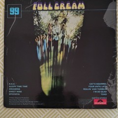 Cream Full Cream LP Vinyl 12″ 33 RPM Polydor Stereo 2447 010