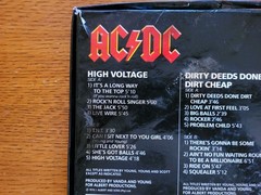 AC/DC RARE 1980 BOX SET Dirty Deeds High Voltage Powerage Cold Hearted Man 3LP