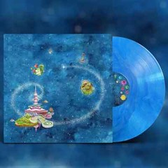 Super Mario Galaxy Star Stories Vinyl Record Soundtrack LP Blue Galaxy VGM OST