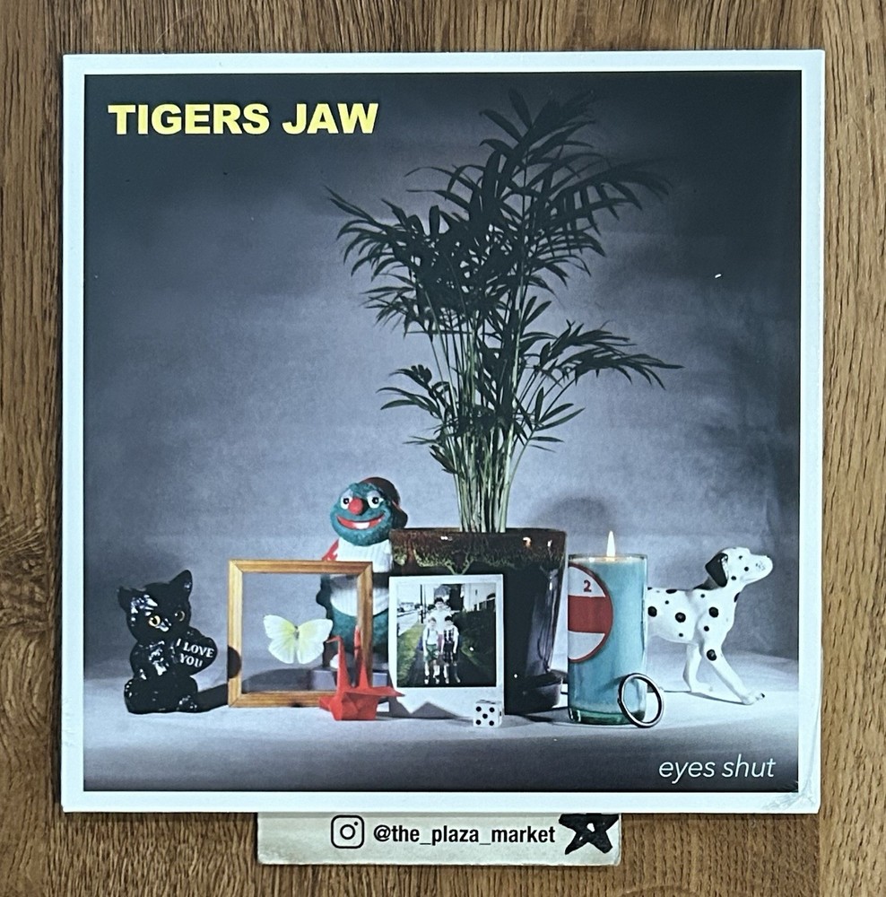 Tigers Jaw Eyes Shut vinyl 7” record Sealed Pink color Rare