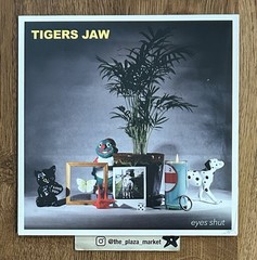 Tigers Jaw Eyes Shut vinyl 7” record Sealed Pink color Rare