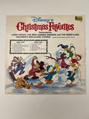 Disney’s Christmas Favorites LP Disneyland Records 2506 1979 EX