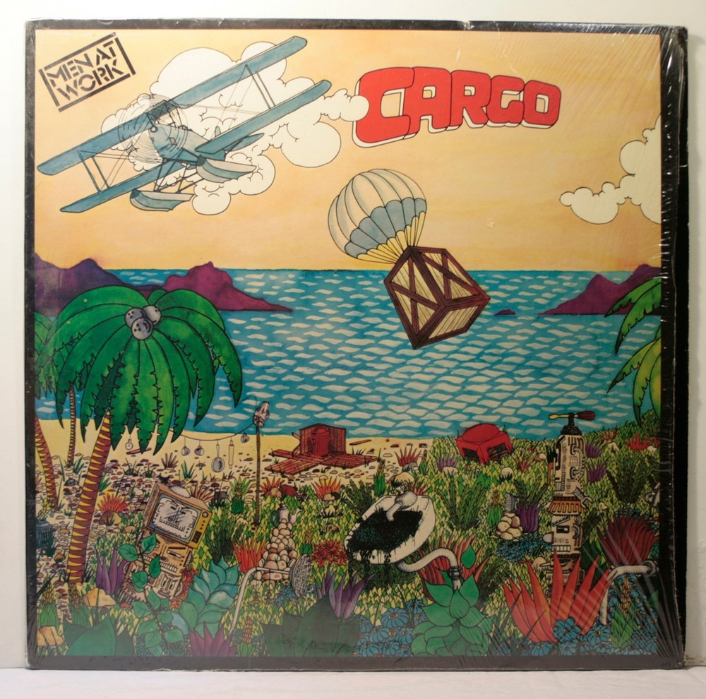 Men at Work Cargo LP 1983 [Columbia 38660] Open Shrink