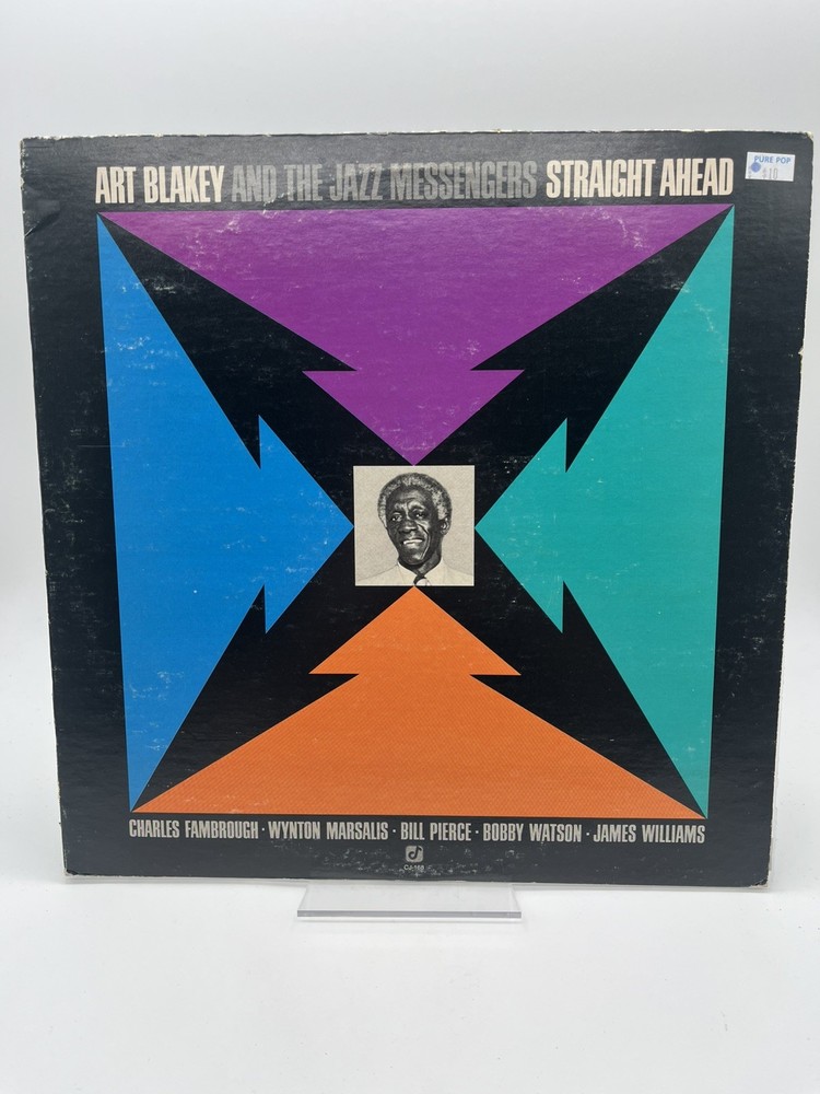 Art Blakey And The Jazz Messengers Straight Ahead Vinyl LP Concord Jazz CJ-168