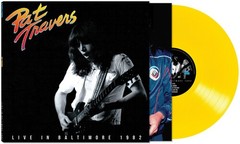 Pat Travers – Live In Baltimore 1982 [New Vinyl LP] Colored Vinyl, Ltd Ed, Yello