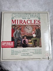Smoky Robinson Christmas With The Mircales Record lp original vinyl album NEW!