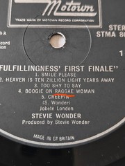 Stevie Wonder – Fulfillingness’ First Finale – 1974 UK Misprint – 12″ Vinyl LP