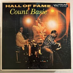 COUNT BASIE – HALL OF FAME – VINYL LP BLACK MG V-8291 VERVE – VG+ – A20