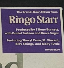 RINGO STARR-LONG LONG ROAD-2026 VINYL LP w/ 12×12 LITHOGRAPH-NEW SEALED-BEATLES