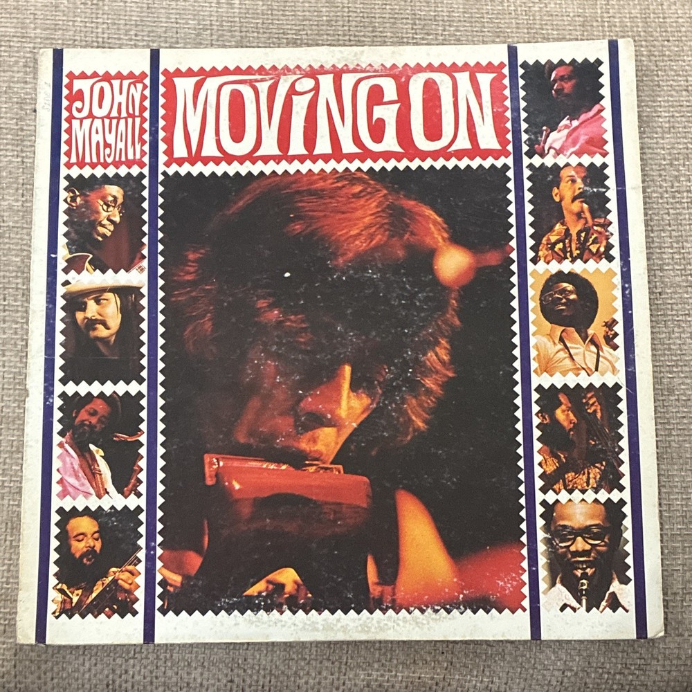 John Mayall Moving On Polydor 1972 12″ Black Vinyl LP Stereo 33 RPM
