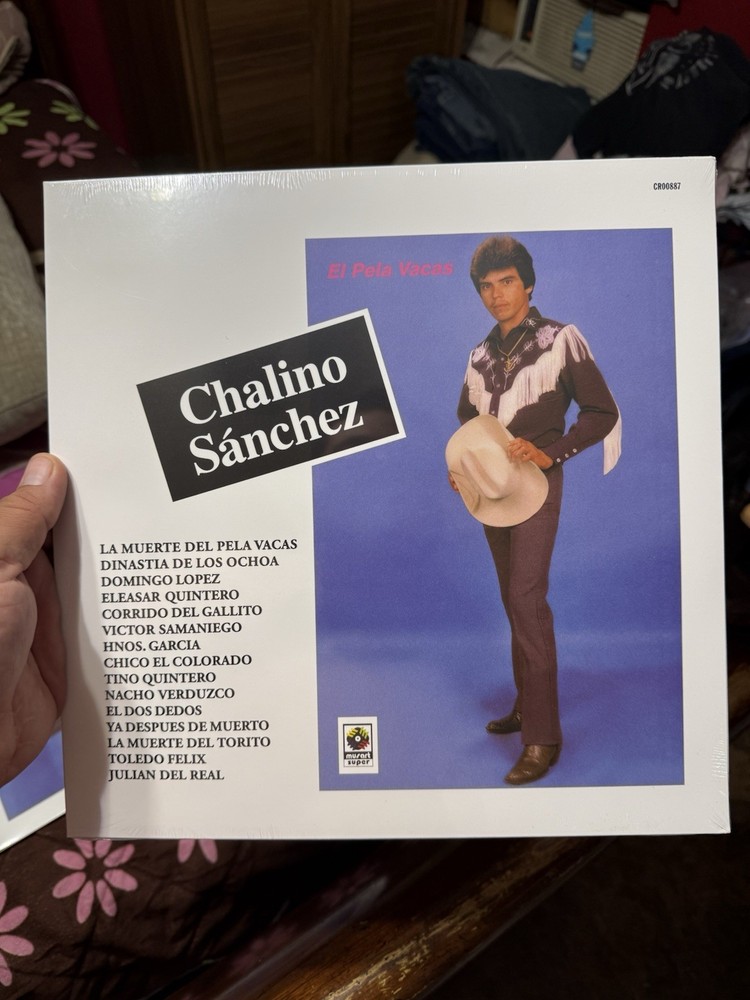 Chalino Sanchez El Pela Vacas Limited Edition 300 Copies Noche Morada Vinyl LP