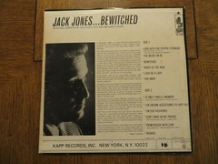 Jack Jones – Bewitched – 1963 – Kapp Records KL-1365 Vinyl LP VG/VG!!!