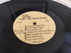 Henry Thomas Sings the Texas Blues US 1962 1st Ltd Ed DG OJL-3 + Insert RARE LP