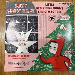 Gene Autry Frosty the Snowman Rosemary Clooney Suzy Snowflake 78 Rpm Records 50s