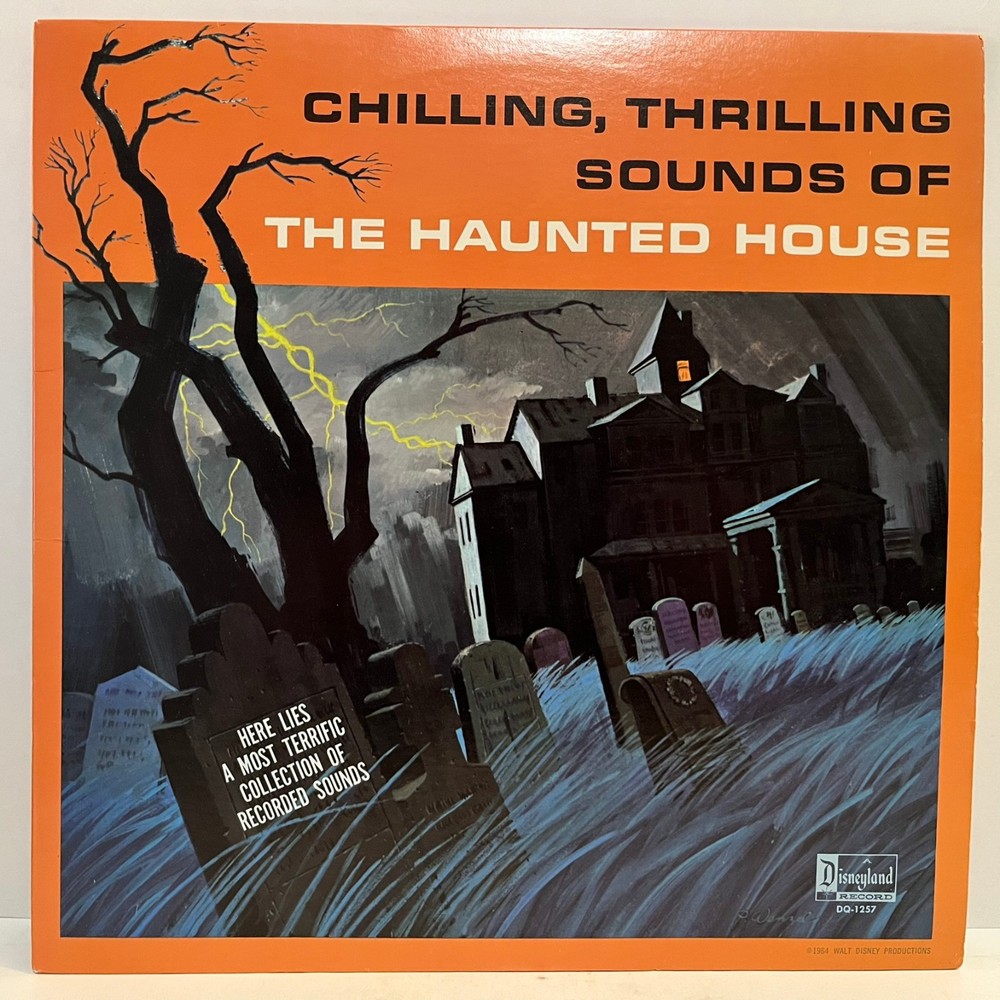 Chilling Thrilling Sounds Of Haunted House (Halloween)- 12″ Vinyl Record LP – EX