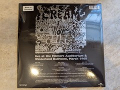 Cream Wheels Of Fire Live 3xLP The Fillmore & RSD 2026 Record Store Day